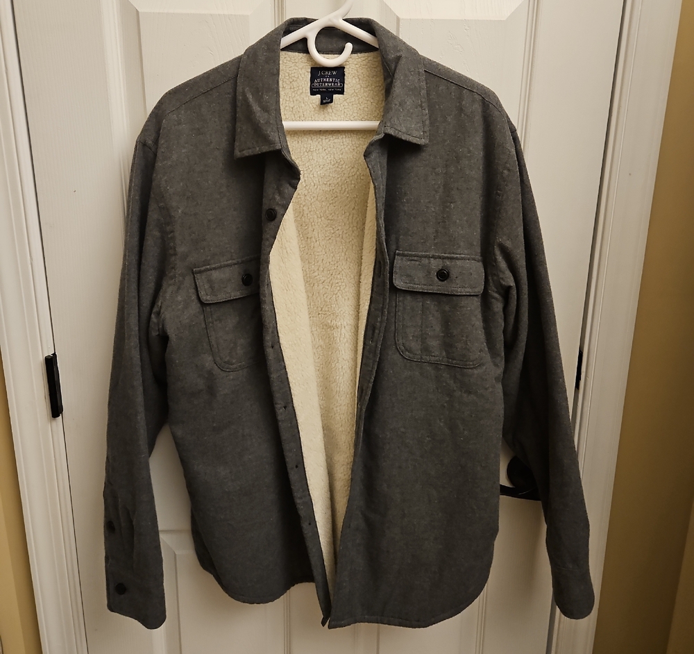 J. Crew Fleece Lined Jacket | Authentic Outerwear